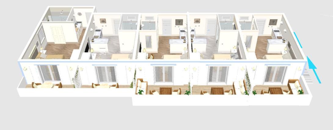 Maridea Casa Vacanza- Le Alcove Sul Mare Suites بونسا المظهر الخارجي الصورة